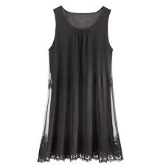 Sandra Darren Dresses & Skirts - Sandra Darren Black Sleeveless Dress - Size 8P